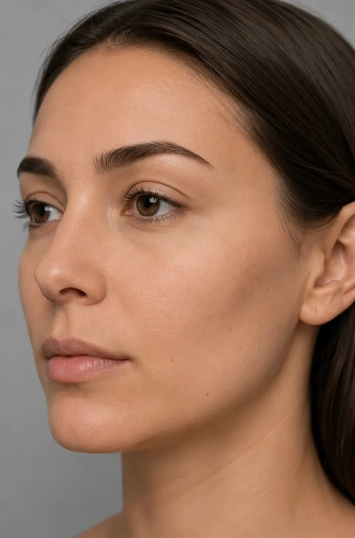 Before - Cheek & midface volume