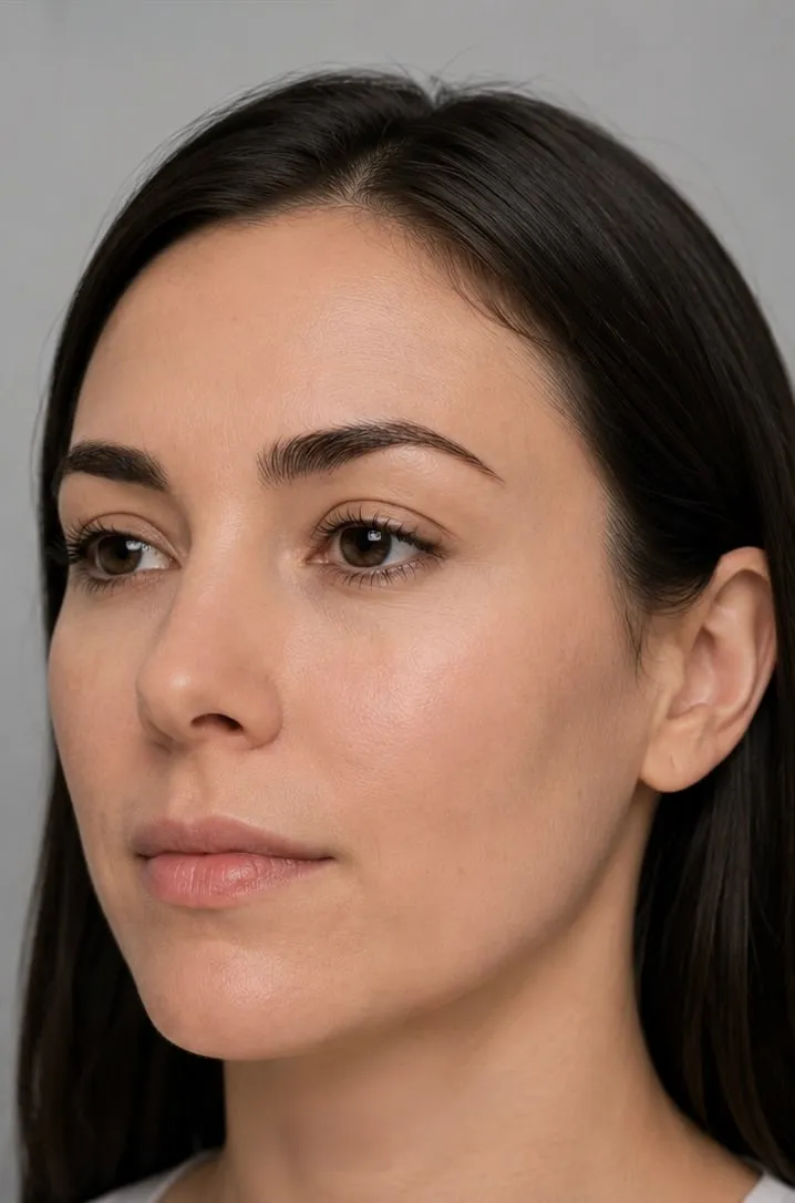 After - Midface contour
