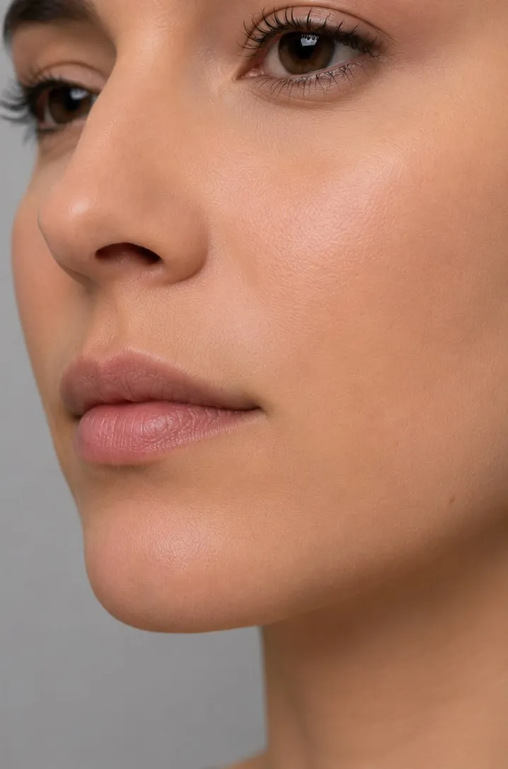 After - Nasolabial fold softening