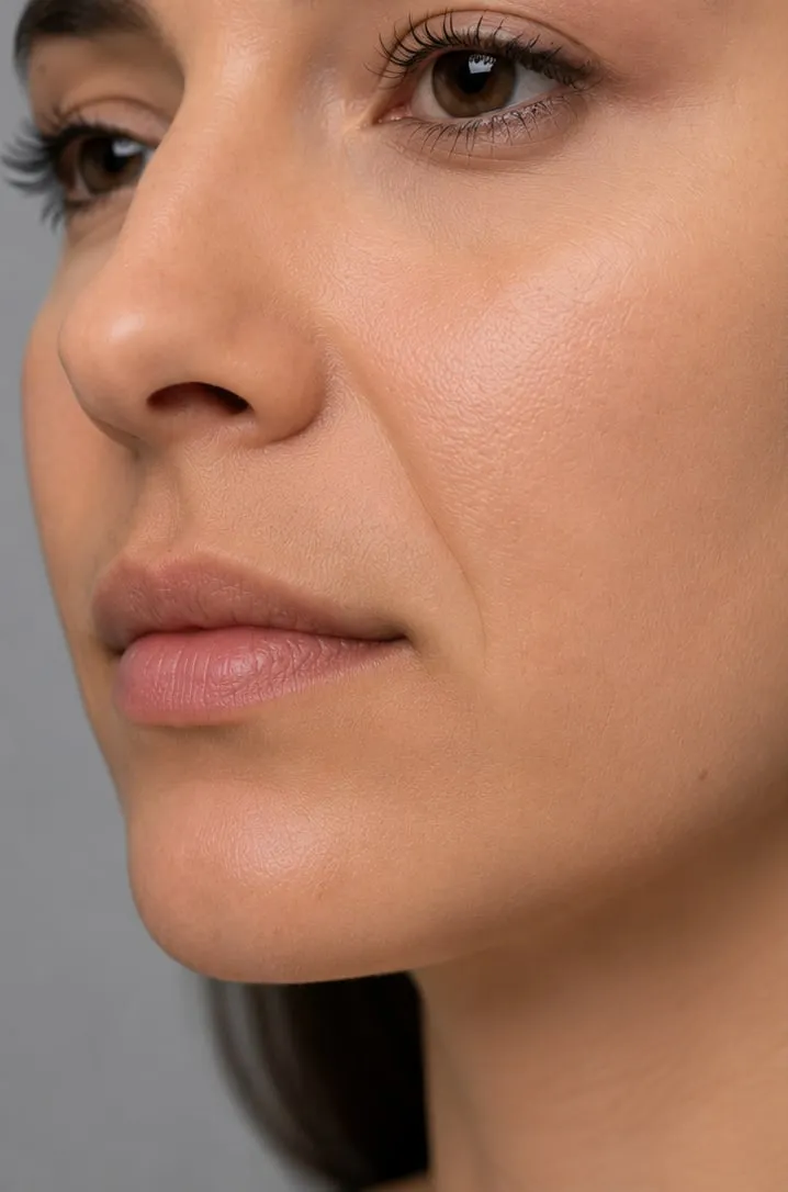 Before - Nasolabial fold softening