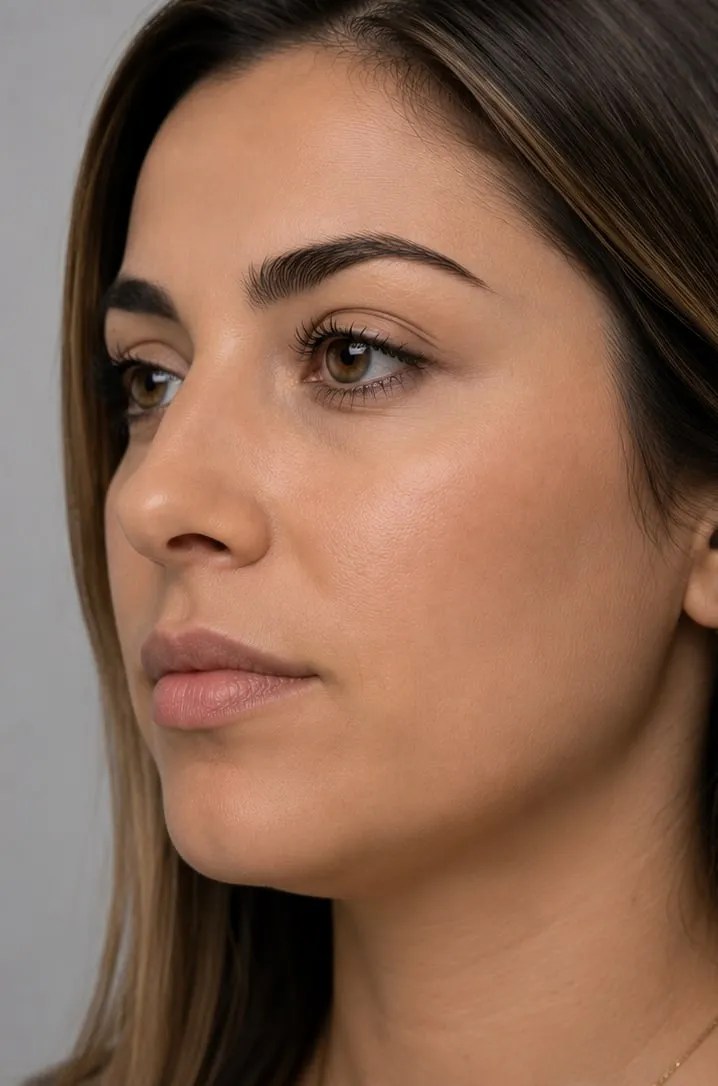Before - Jawline & chin definition