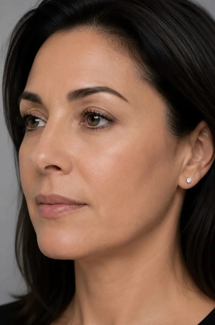 After - Midface volume & folds