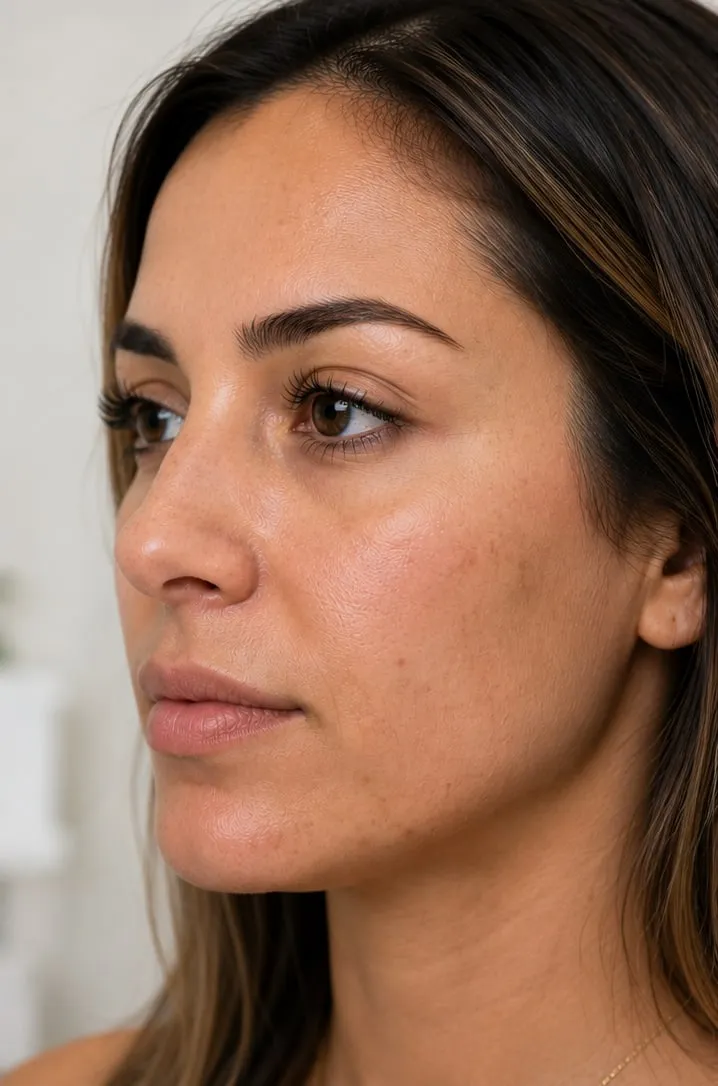 Before - Melasma & skin texture