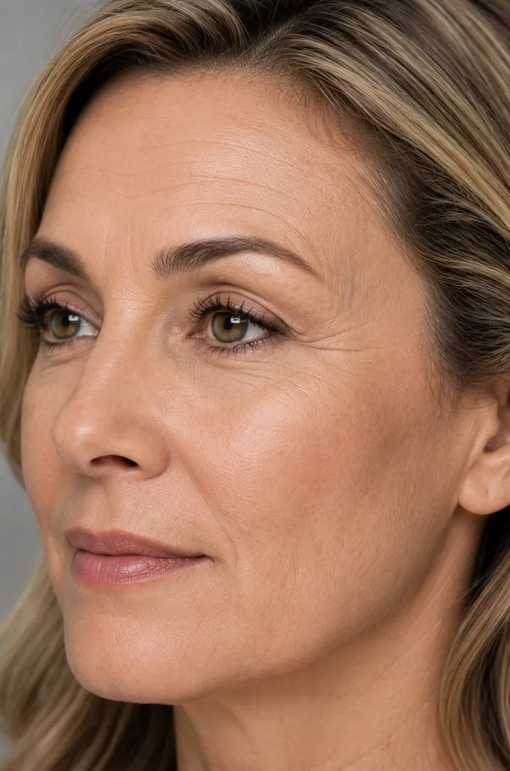 Before - Fine lines & texture