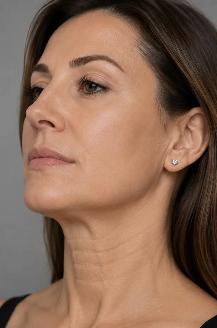 Before - Jawline & neck tightening