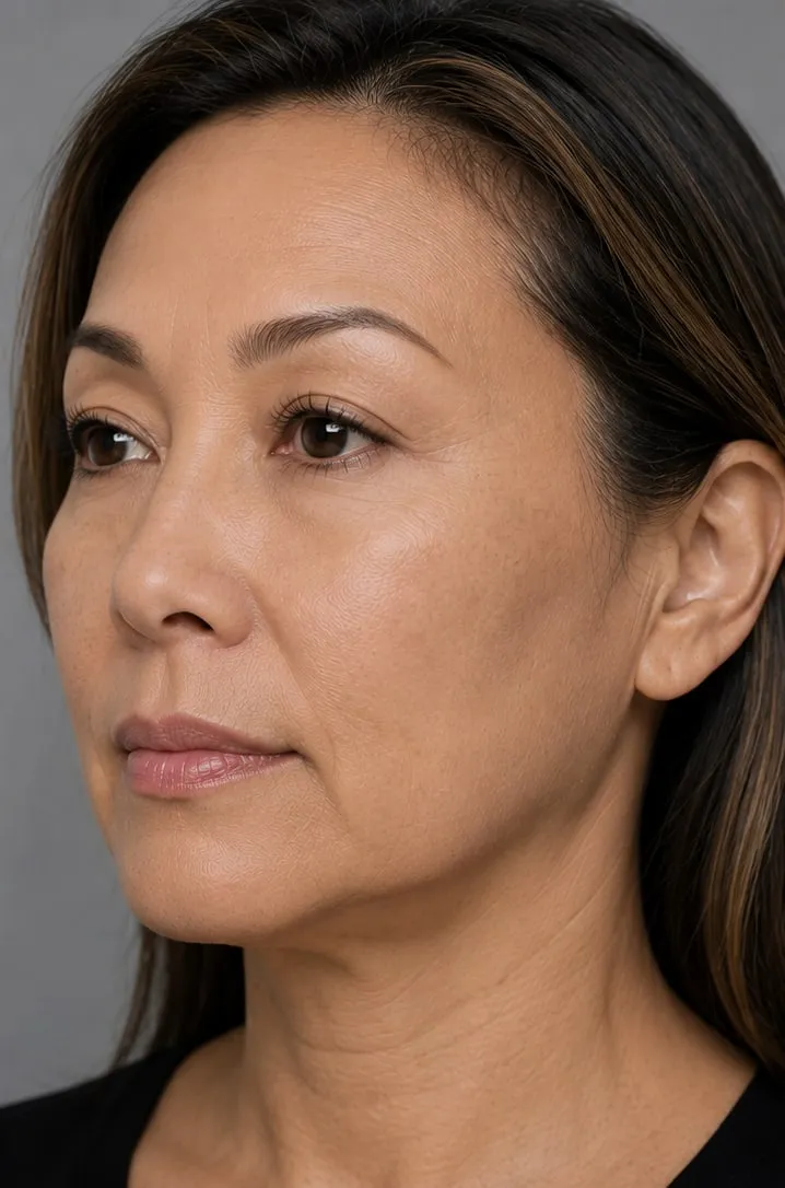 Before - Jowls & jawline definition