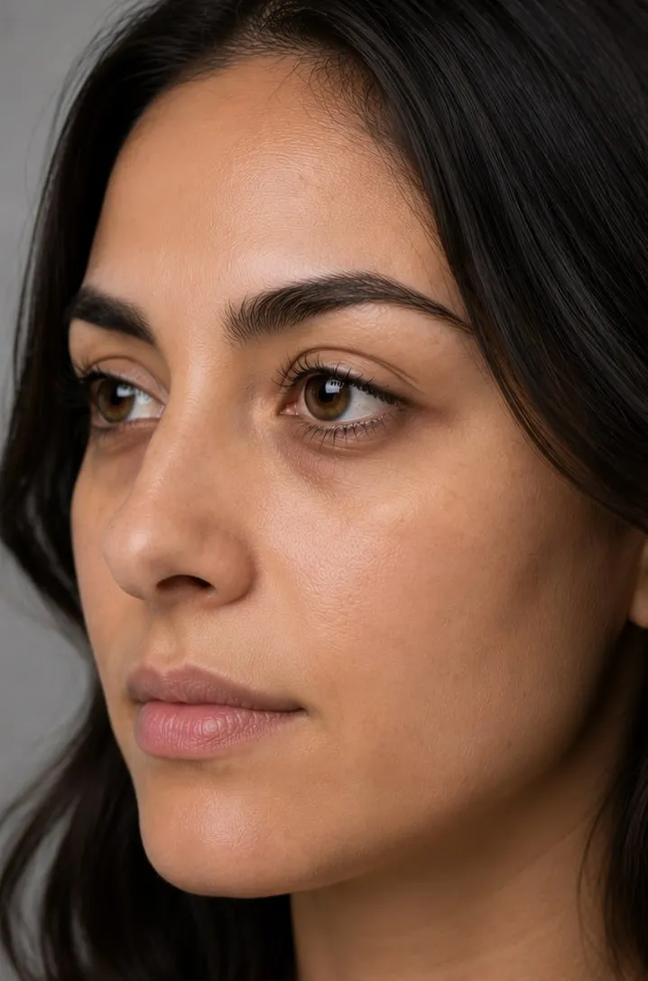 Before - Under-eye hollows & dark circles