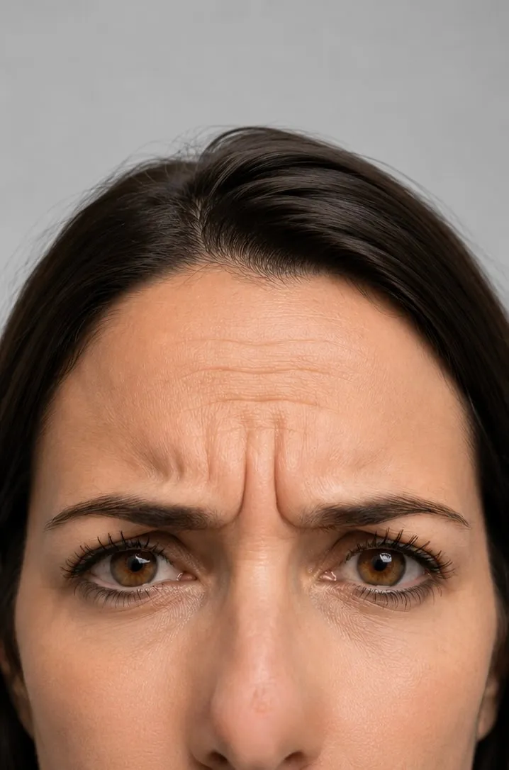 Before - Frown lines